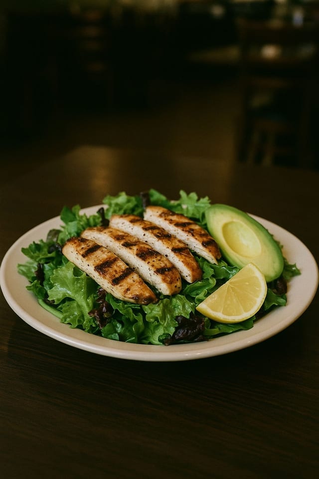 Grilled Chicken Salad.