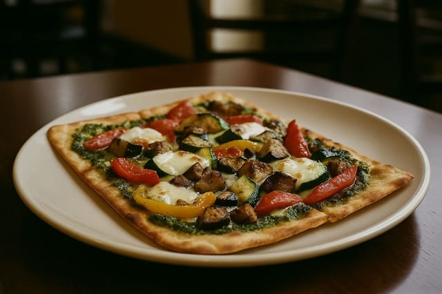 Vegetarian Flatbread.